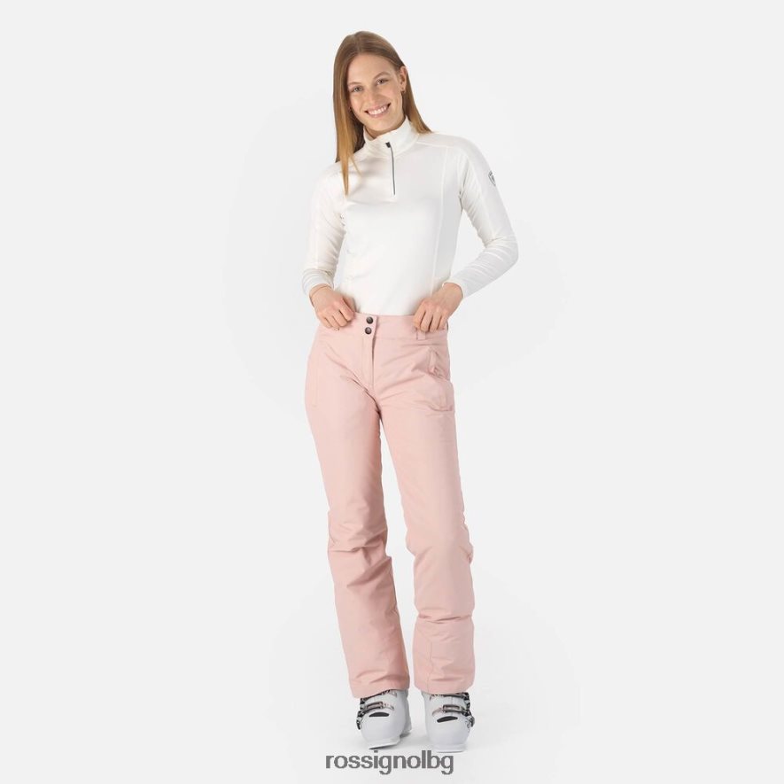 бг Rossignol Жени ски панталони rapide прахообразно розово 68DD2T981 дъна