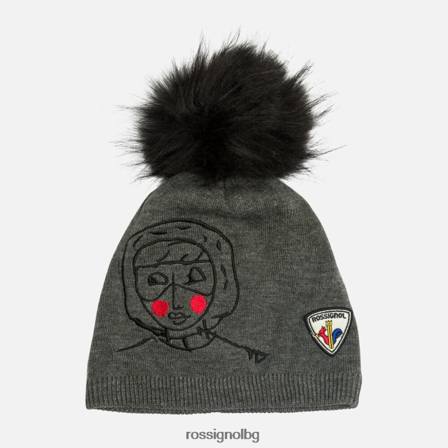 бг Rossignol Жени jcc миси шапка хедъргрей 68DD2T1021 аксесоари
