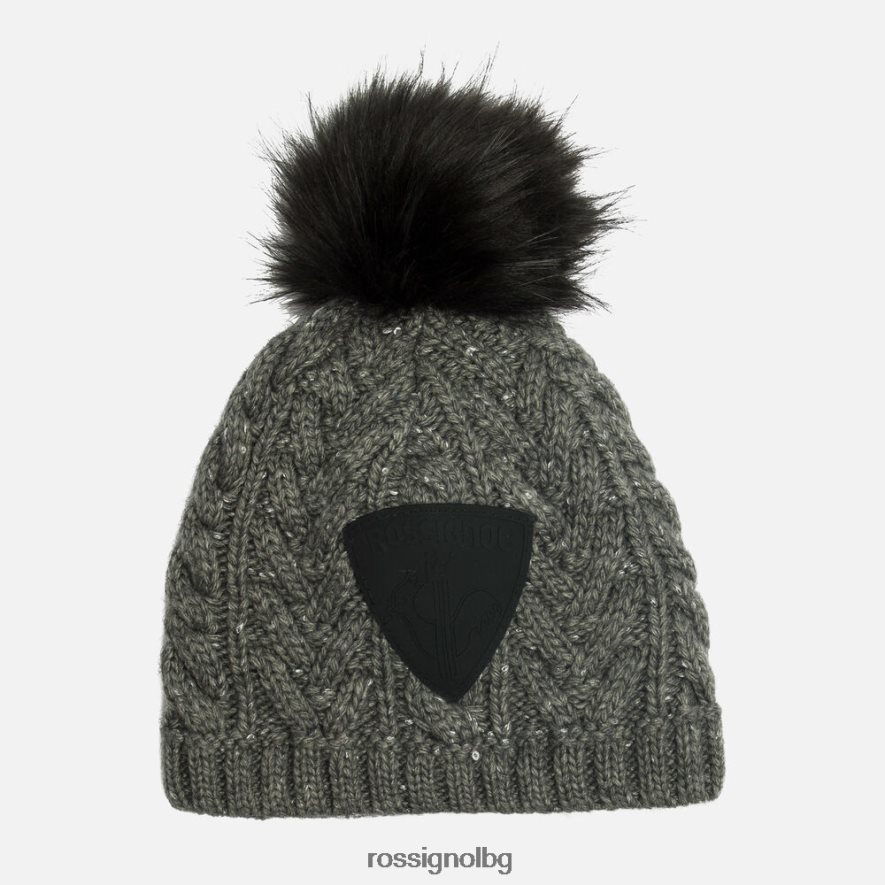 бг Rossignol Жени ледена jcc шапка хедъргрей 68DD2T994 аксесоари
