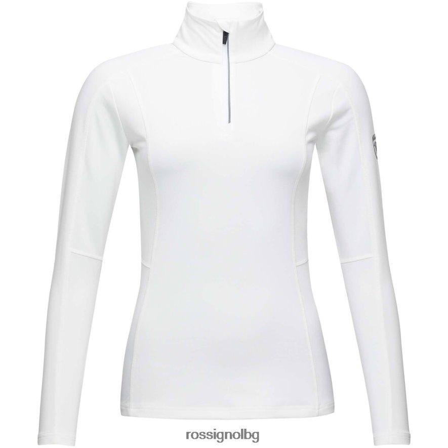 бг Rossignol Жени класически слой с 1/2 цип бяло 68DD2T982 върхове