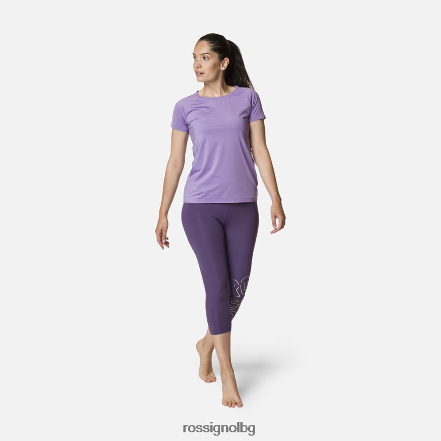 бг Rossignol Жени техническа тениска френски люляк 68DD2T847 върхове