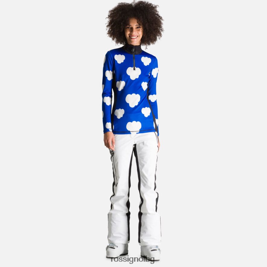 бг Rossignol Жени горнище с половин цип jcc bessi nuage 68DD2T756 върхове