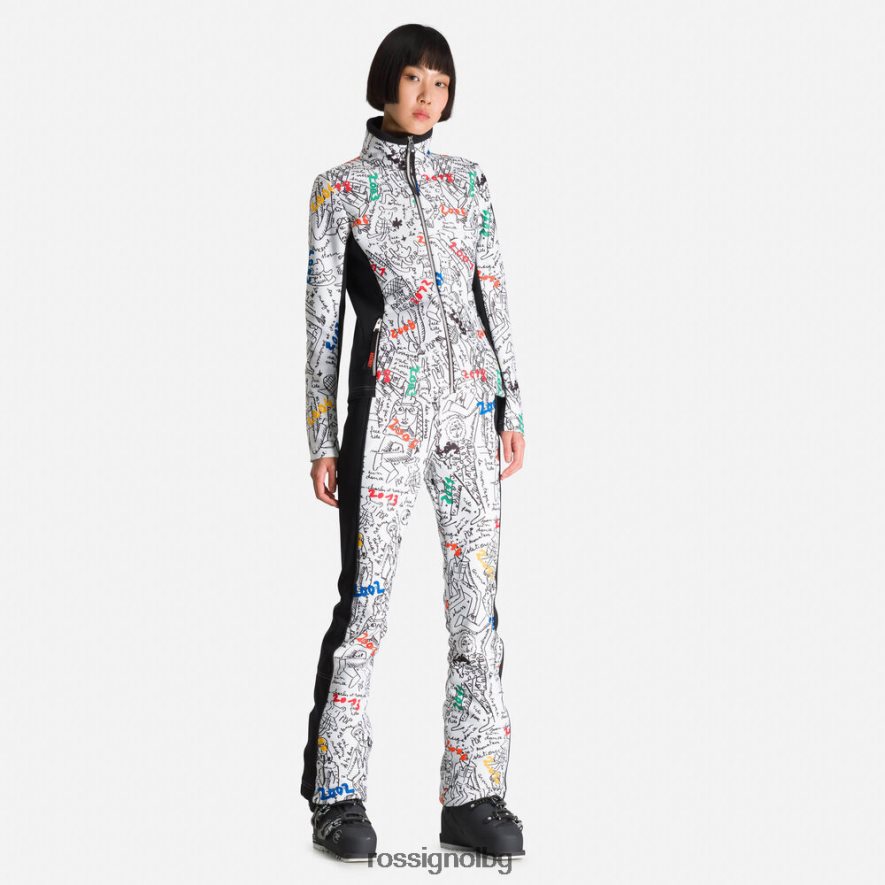 бг Rossignol Жени jcc меко яке с щампа на брейди галактика 68DD2T1022 върхове