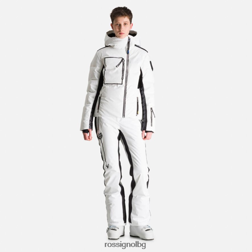 бг Rossignol Жени jcc звездно пухено яке бяло 68DD2T794 върхове