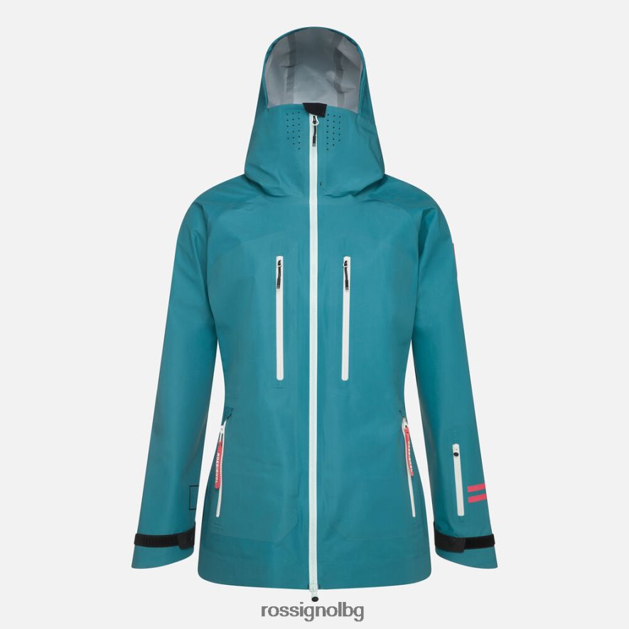 бг Rossignol Жени ски яке atelier s тъмен изумруд 68DD2T1117 върхове