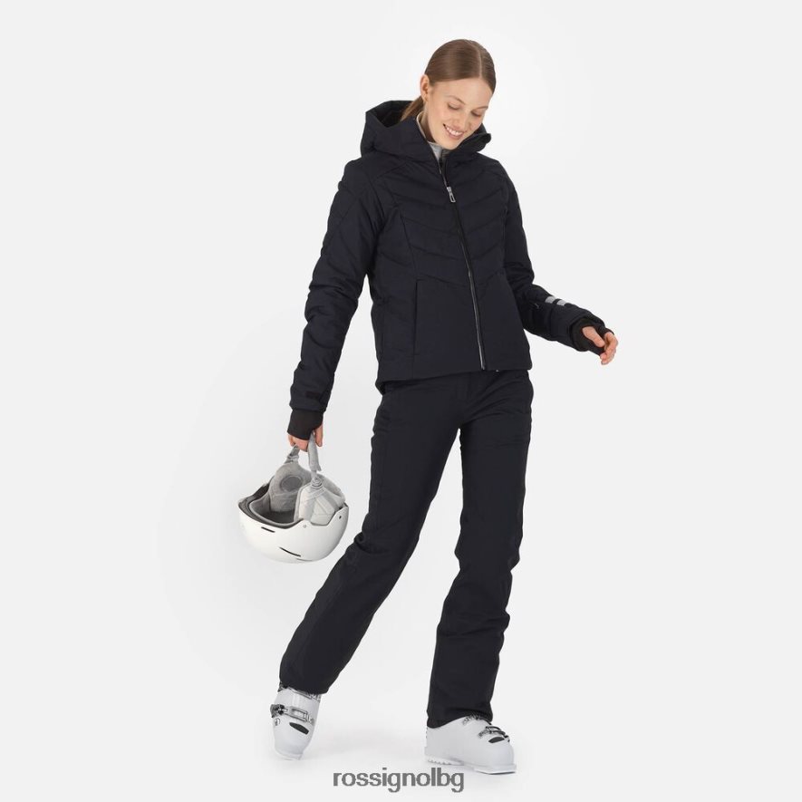 бг Rossignol Жени ски яке courbe черен 68DD2T1121 върхове