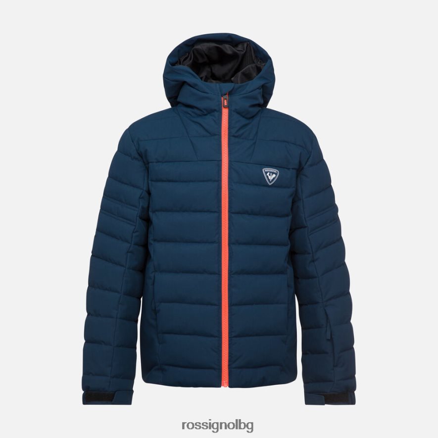 бг Rossignol момчета ски яке rapide тъмно синьо 68DD2T1214 върхове
