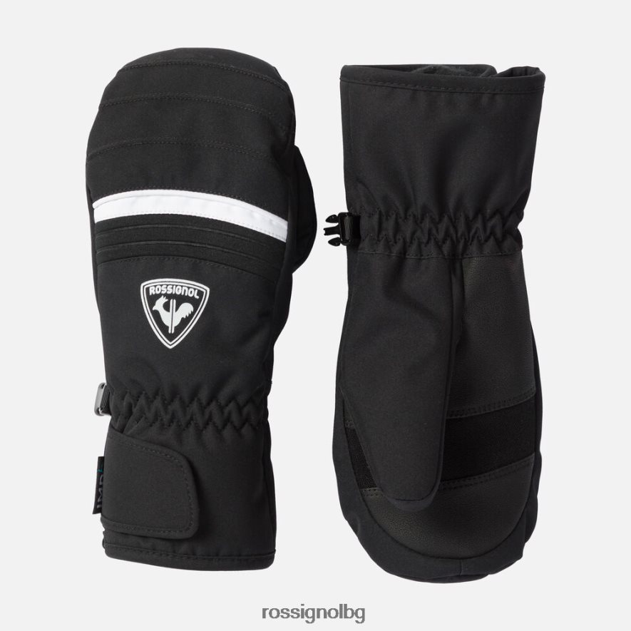 бг Rossignol юноши технически водоустойчиви ръкавици черен 68DD2T1152 аксесоари