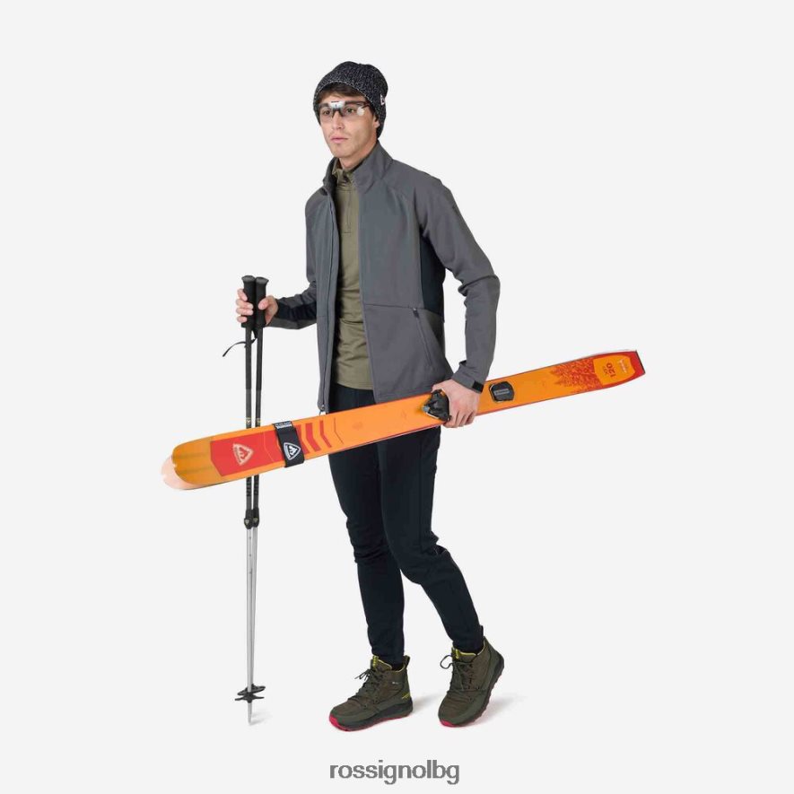 бг Rossignol мъже панталон софт шел черен 68DD2T274 дъна