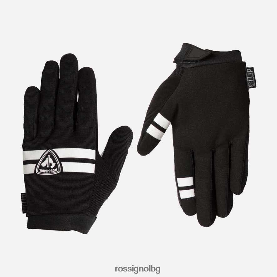 бг Rossignol мъже ръкавици за планински велосипед с цял пръст черен 68DD2T50 аксесоари
