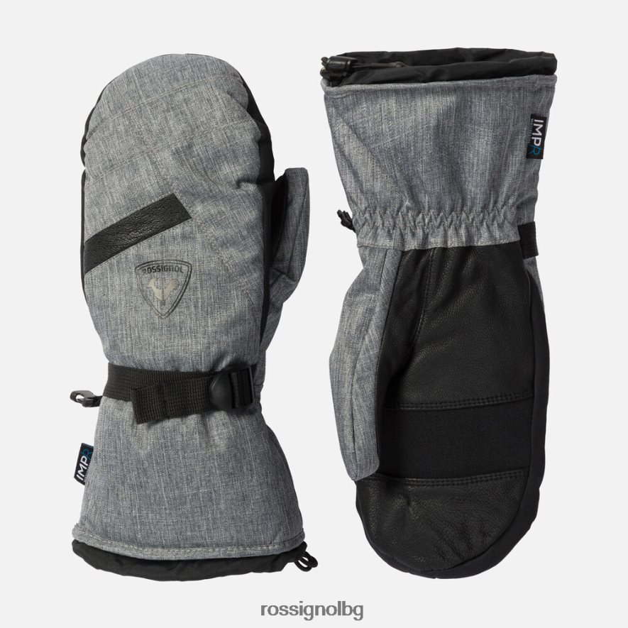 бг Rossignol мъже тип водоустойчиви ръкавици хедъргрей 68DD2T550 аксесоари