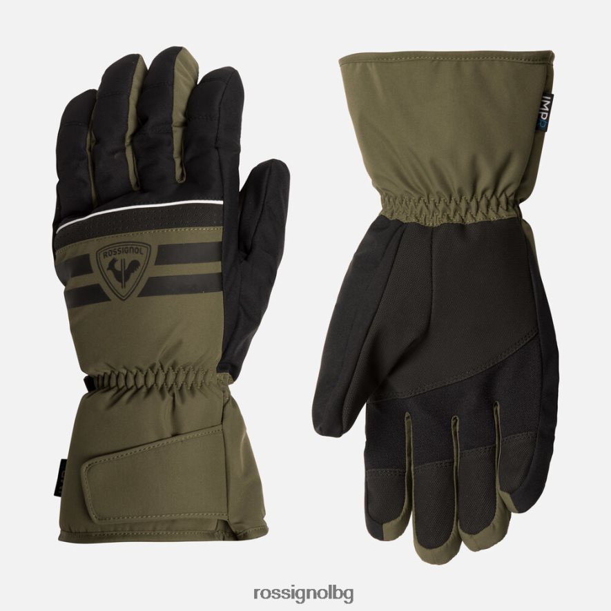 бг Rossignol мъже технологични водоустойчиви ски ръкавици ацинус лист 68DD2T589 аксесоари