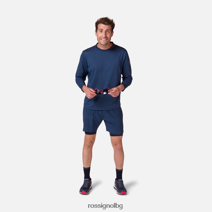 бг Rossignol мъже лек междинен слой тъмно синьо 68DD2T502 върхове