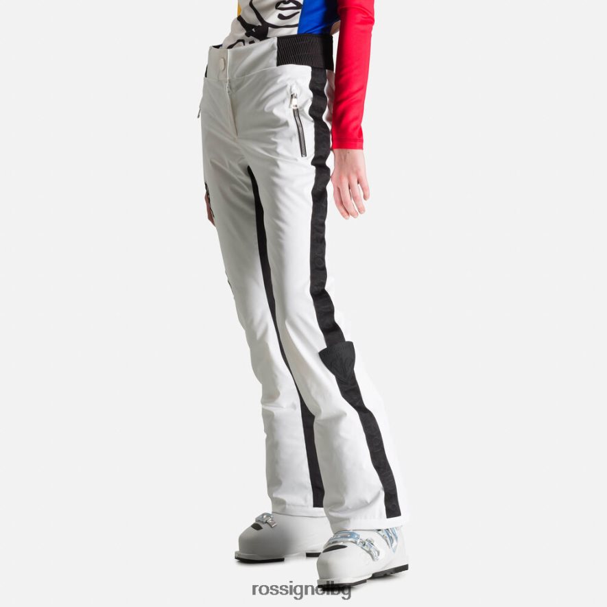 бг Rossignol Жени jcc звездни ски панталони бяло 68DD2T1043 дъна