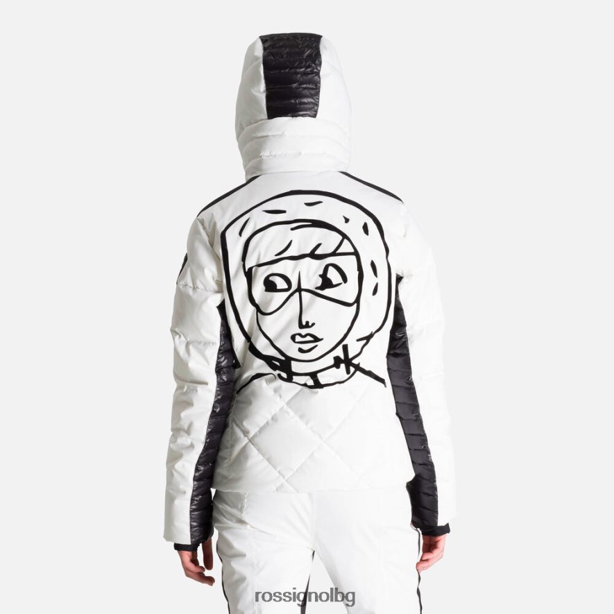 бг Rossignol Жени jcc звездно пухено яке бяло 68DD2T794 върхове