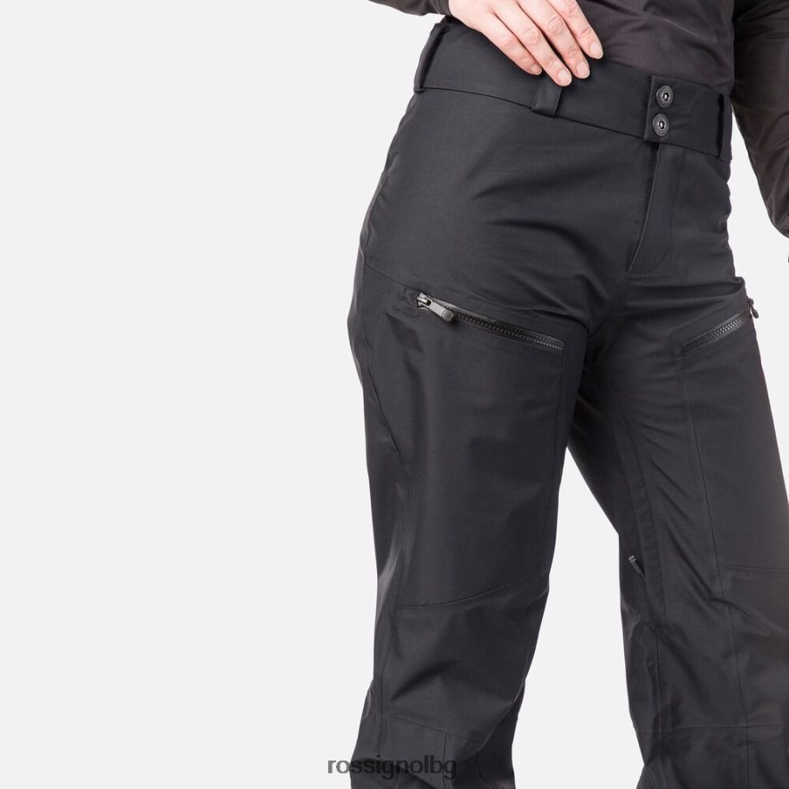 бг Rossignol Жени skpr трислоен панталон черен 68DD2T887 върхове