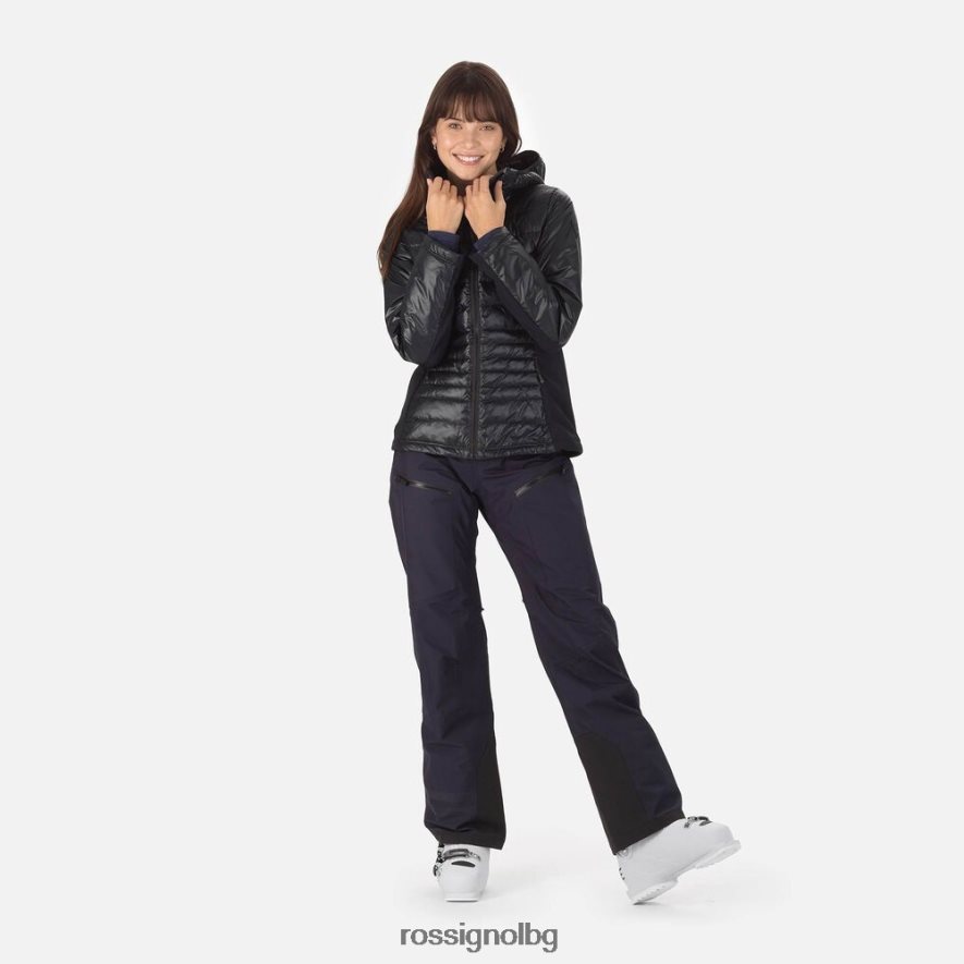 бг Rossignol Жени skpr хибридно леко яке черен 68DD2T800 върхове