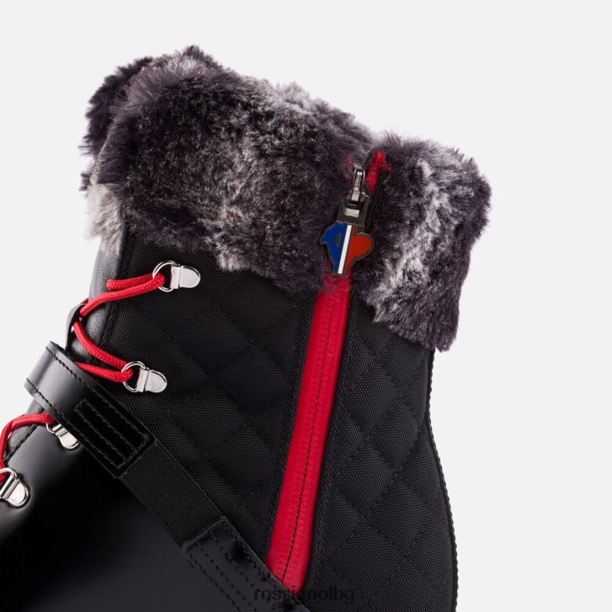 бг Rossignol Жени Межеви ботуши от 1907 г блестящочерно 68DD2T767 обувки