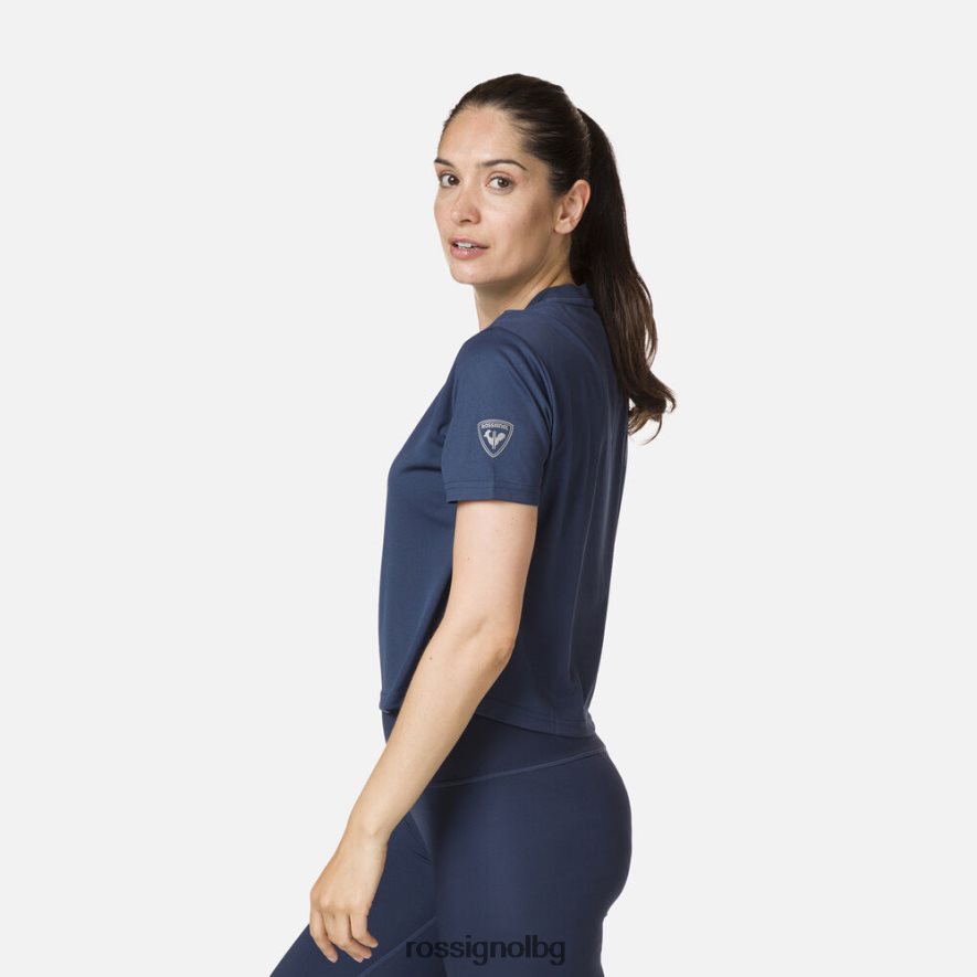 бг Rossignol Жени активен тениска тъмно синьо 68DD2T906 върхове