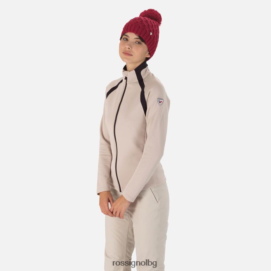 бг Rossignol Жени въздушен полар с пълен цип див гълъб 68DD2T992 върхове