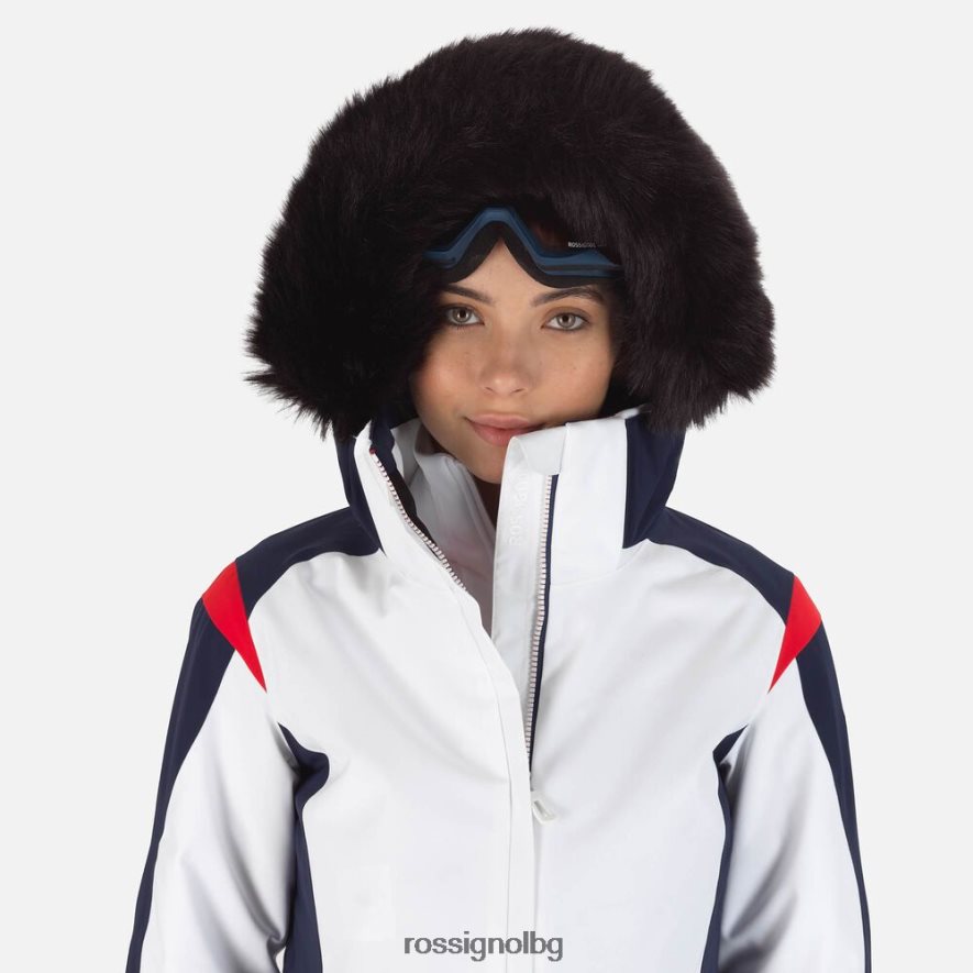 бг Rossignol Жени въздушно ски яке бяло 68DD2T1091 върхове