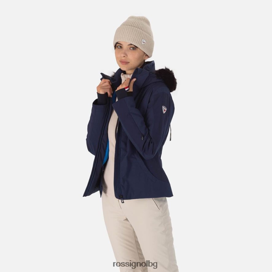 бг Rossignol Жени въздушно ски яке тъмно синьо 68DD2T1067 върхове