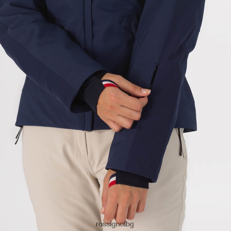 бг Rossignol Жени въздушно ски яке тъмно синьо 68DD2T1067 върхове