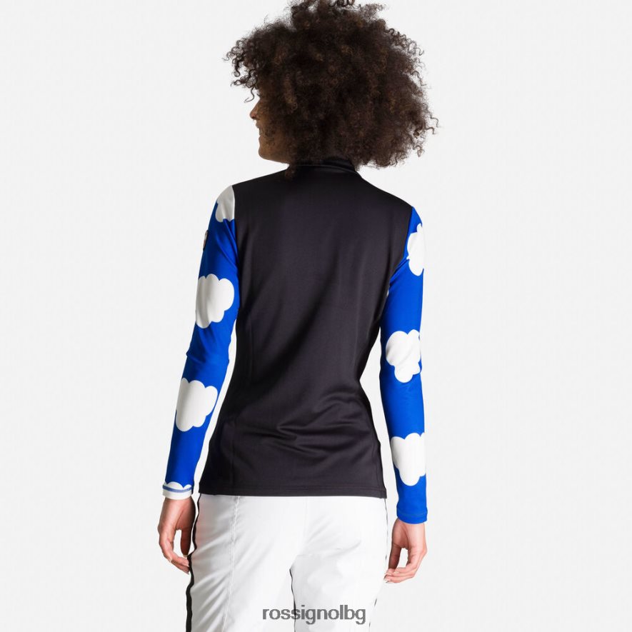 бг Rossignol Жени горнище с половин цип jcc bessi nuage 68DD2T756 върхове