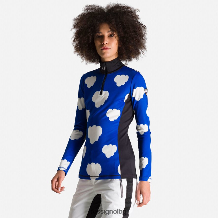 бг Rossignol Жени горнище с половин цип jcc bessi nuage 68DD2T756 върхове