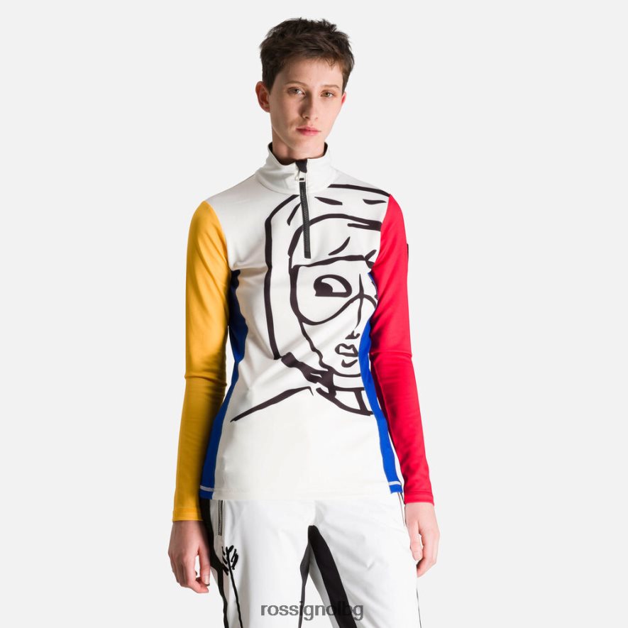 бг Rossignol Жени горнище с половин цип jcc bessi мултико 68DD2T765 върхове