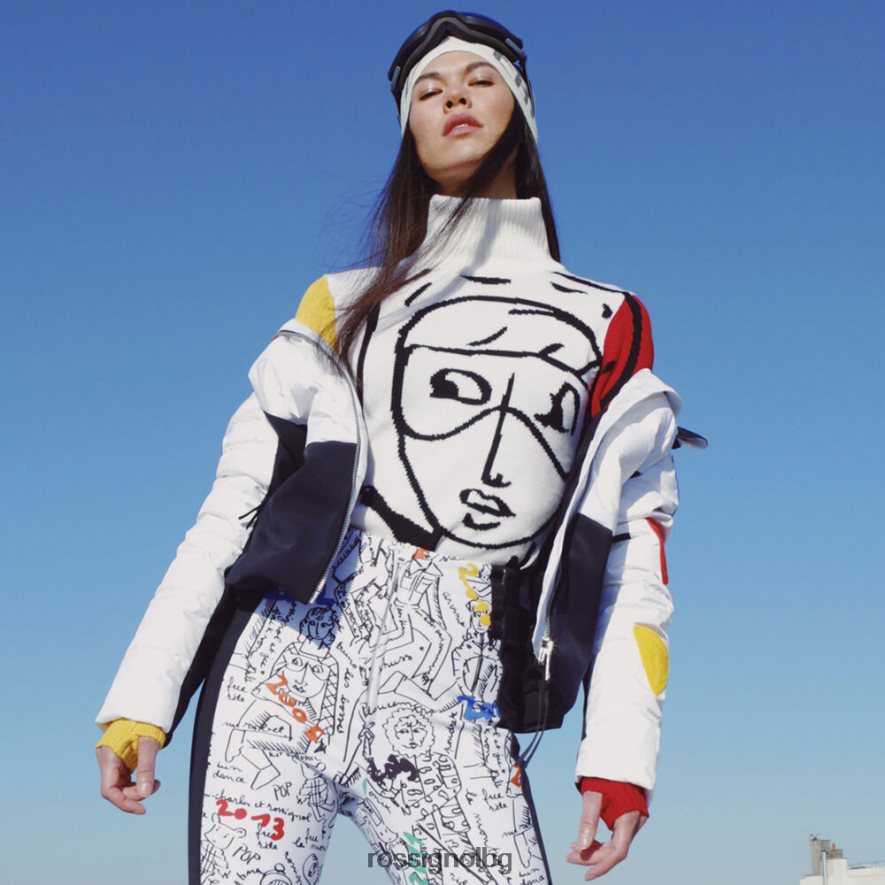 бг Rossignol Жени горнище с половин цип jcc bessi мултико 68DD2T765 върхове