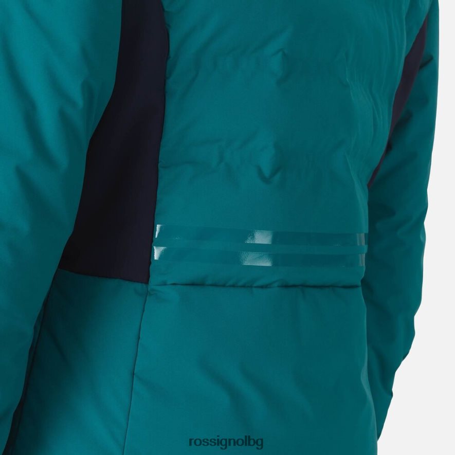 бг Rossignol Жени заминаване ски яке тъмен изумруд 68DD2T987 върхове