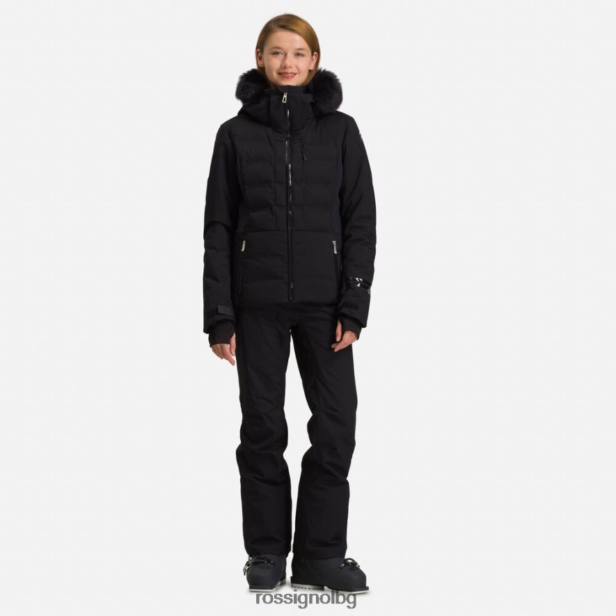 бг Rossignol Жени заминаване ски яке черен 68DD2T772 върхове