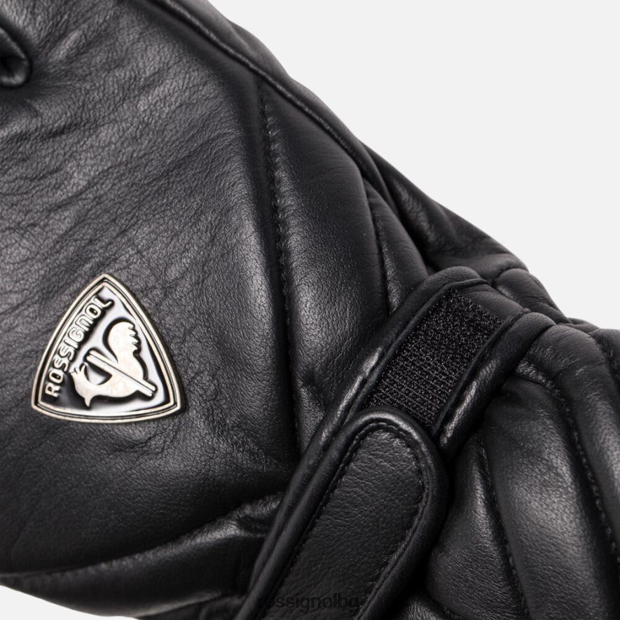 бг Rossignol Жени изберете кожени водоустойчиви ски ръкавици черен 68DD2T1028 аксесоари