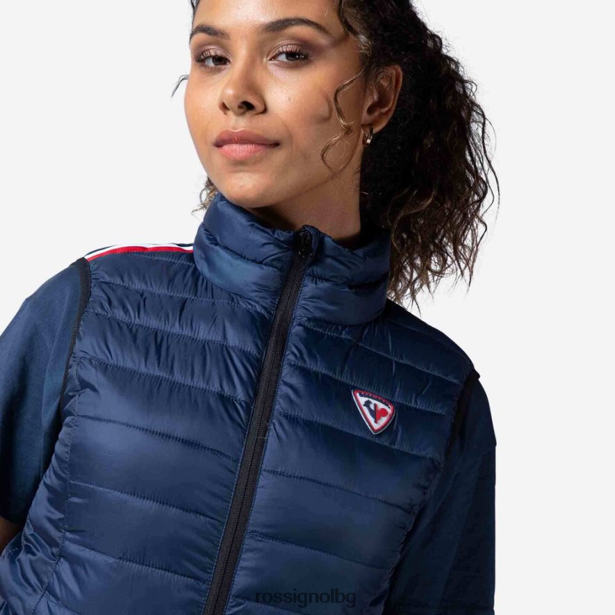бг Rossignol Жени изолирана жилетка 180гр тъмно синьо 68DD2T846 върхове