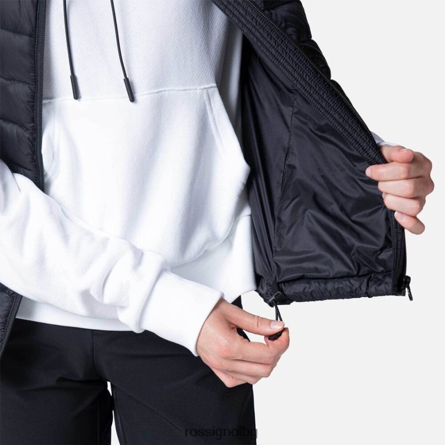 бг Rossignol Жени изолирана жилетка 180гр черен 68DD2T1005 върхове