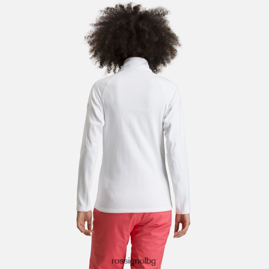 бг Rossignol Жени класически климатичен слой бяло 68DD2T733 върхове