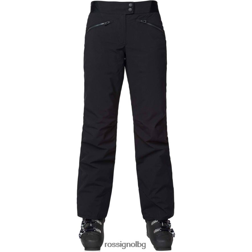 бг Rossignol Жени класически ски панталони черен 68DD2T768 дъна