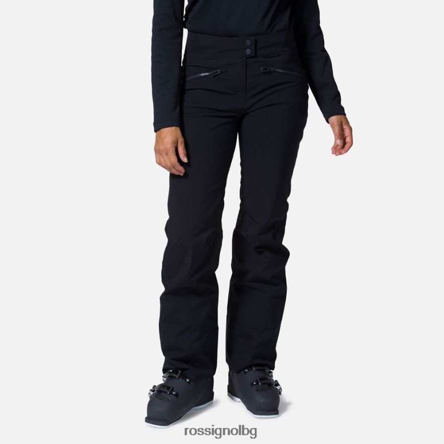 бг Rossignol Жени класически ски панталони черен 68DD2T768 дъна