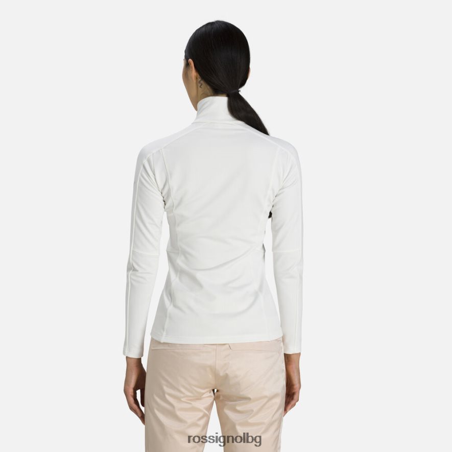 бг Rossignol Жени класически слой с 1/2 цип бяло 68DD2T982 върхове