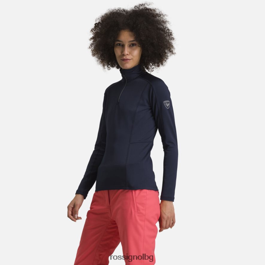 бг Rossignol Жени класически слой с 1/2 цип затъмнение 68DD2T718 върхове