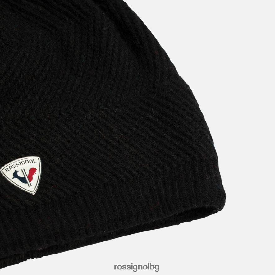 бг Rossignol Жени костелива шапка черен 68DD2T1107 аксесоари