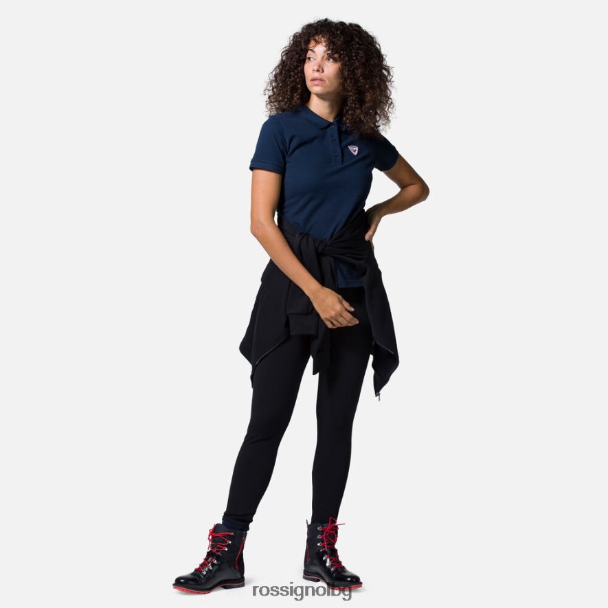бг Rossignol Жени лого поло тъмно синьо 68DD2T909 върхове