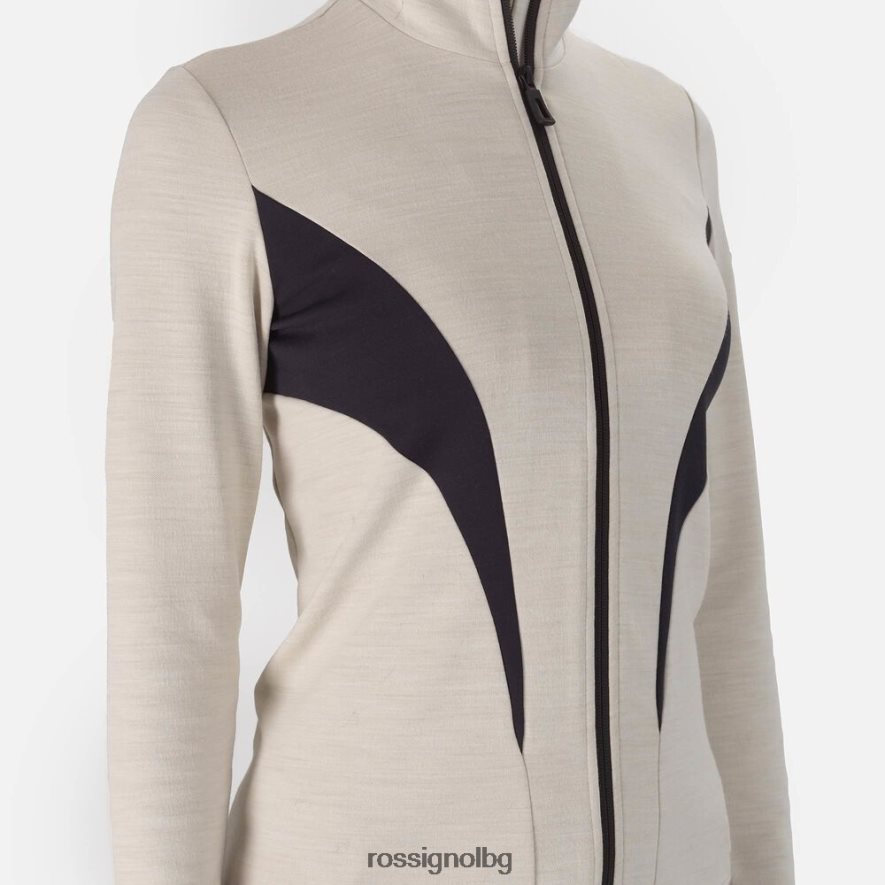 бг Rossignol Жени междинен слой с пълен цип react merino див гълъб 68DD2T1015 върхове