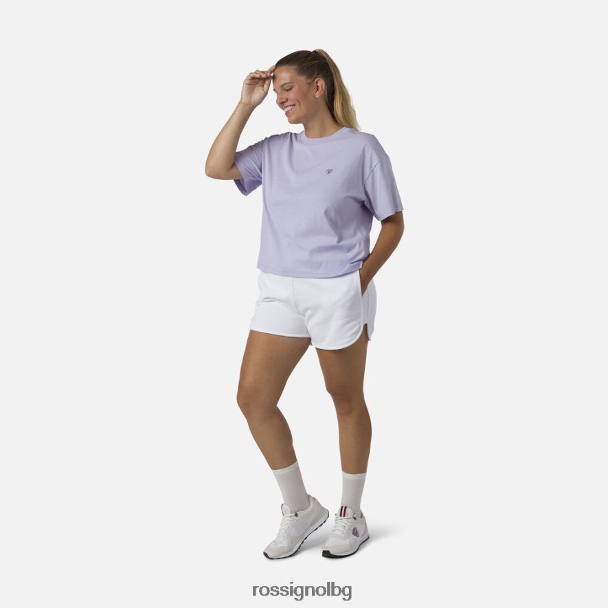 бг Rossignol Жени памучни удобни шорти бяло 68DD2T844 дъна