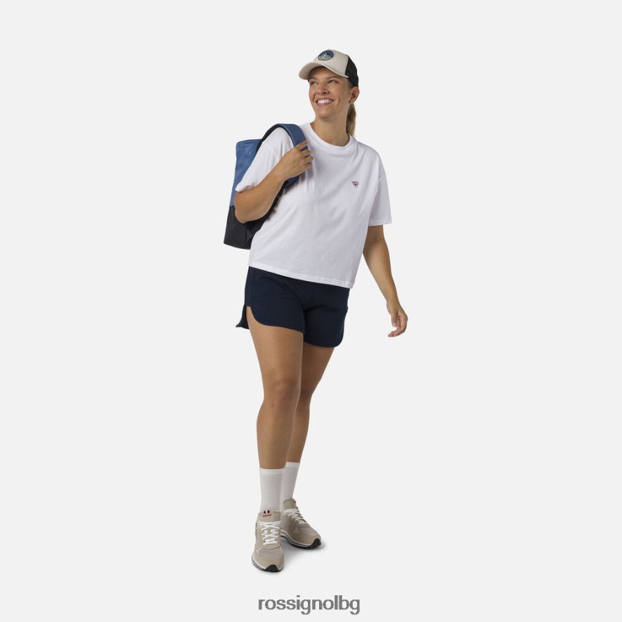 бг Rossignol Жени памучни удобни шорти тъмно синьо 68DD2T915 дъна