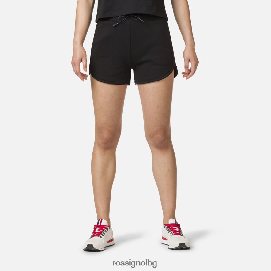 бг Rossignol Жени памучни удобни шорти черен 68DD2T920 дъна