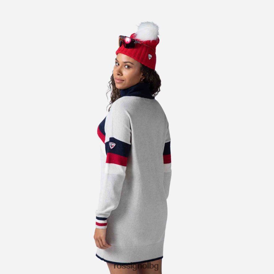 бг Rossignol Жени планинска плетена рокля мъгла 68DD2T1038 върхове