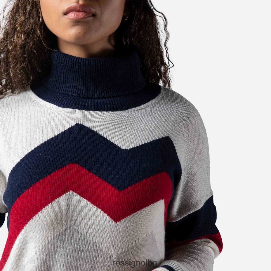 бг Rossignol Жени планинска плетена рокля мъгла 68DD2T1038 върхове