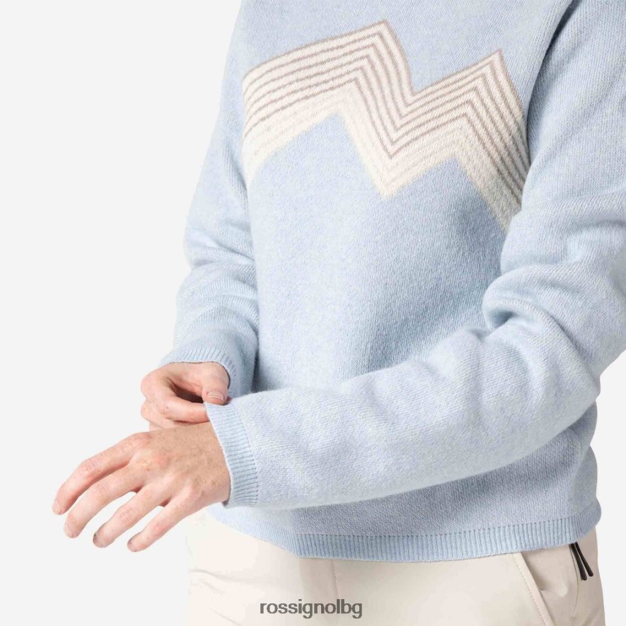 бг Rossignol Жени планинско горнище с кръгла яка ледник 68DD2T868 върхове